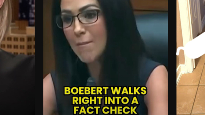 Trump started stupid…and this Boebert clip just shows the stupidity we’re fighting…right?
