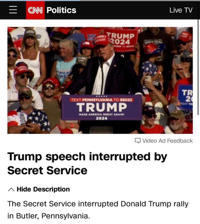 Already mainstream media is ALREADY minimalizing actual firing in attempted murder as "incident" are you okay with that?