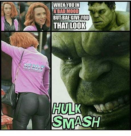 Do you think Hulk smashed the Black Widow before she died?