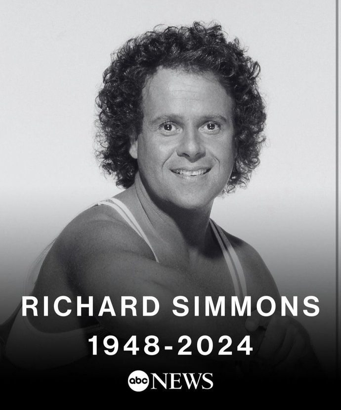 What are your thoughts of fitness legend Richard Simmons and Pioneer sex therapist Dr. Ruth Westheimer who both recently passed away?