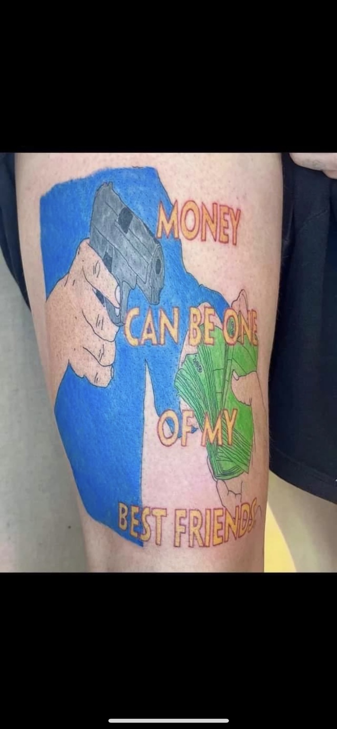 Would you still date someone even if they had a horrendous tattoo?
