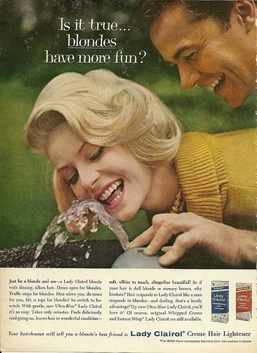 Do you have a problem with blonds?