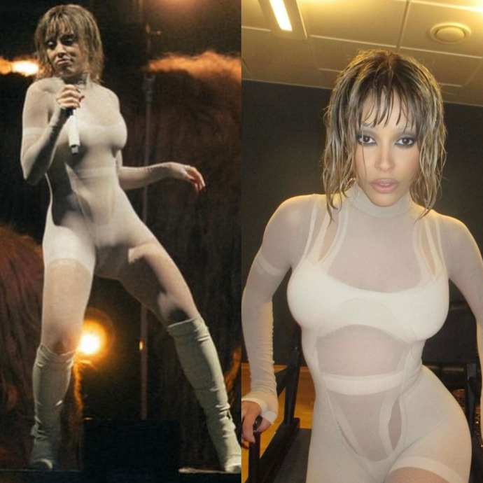 What’s your favorite Doja Cat Concert Outfit (part 7)?