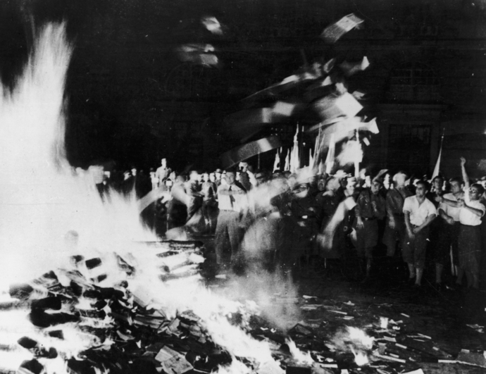 Do you support politicians who burn books?