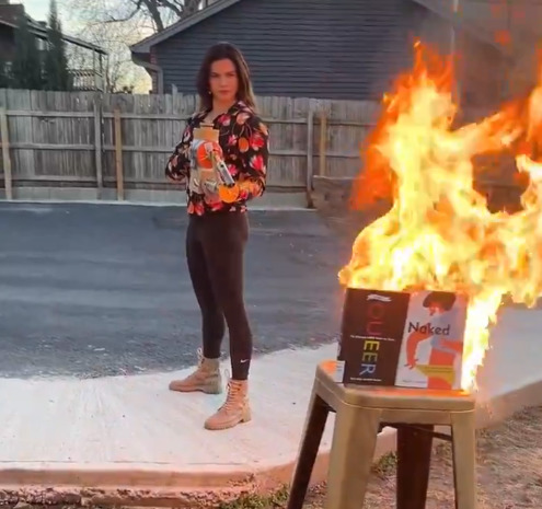 Do you support politicians who burn books?