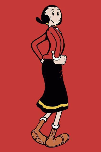 What do Popeye and Bluto even see in Olive Oyl, let alone fight over her?
