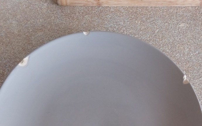 What do you do with a CHIPPED PLATE?