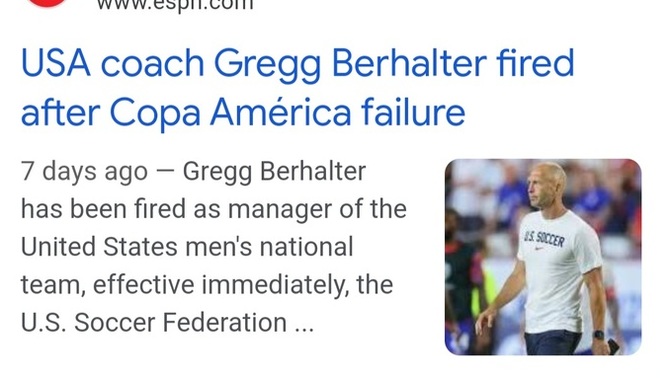 Who do you think should be the new coach of the U. S. men's national soccer team?