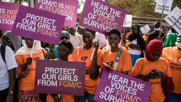 Gambia voted to uphold its ban on female genital cutting, can we extend the same protections to men in the US?