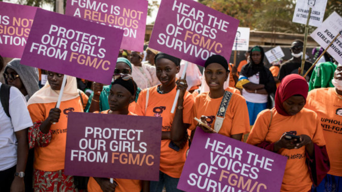Gambia voted to uphold its ban on female genital cutting, can we extend the same protections to men in the US?