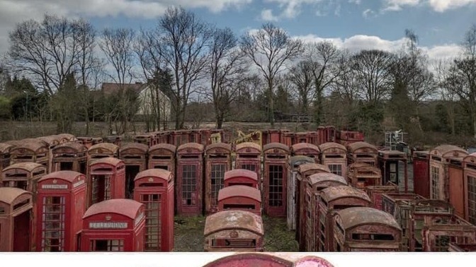 Your thoughts on this Phone Booth Graveyard?