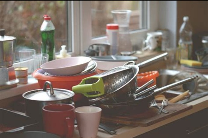 How do you feel about dirty dishes in the sink?