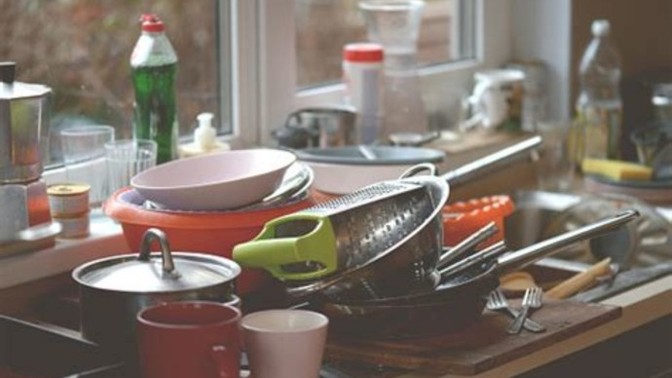 How do you feel about dirty dishes in the sink?