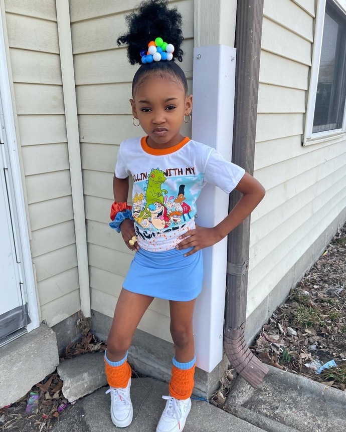 Which of these girls outfits you think is cute and appropriate if you had a daughter to wear?
