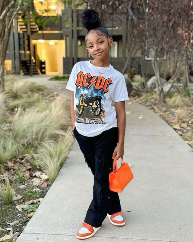 Which of these girls outfits you think is cute and appropriate if you had a daughter to wear?