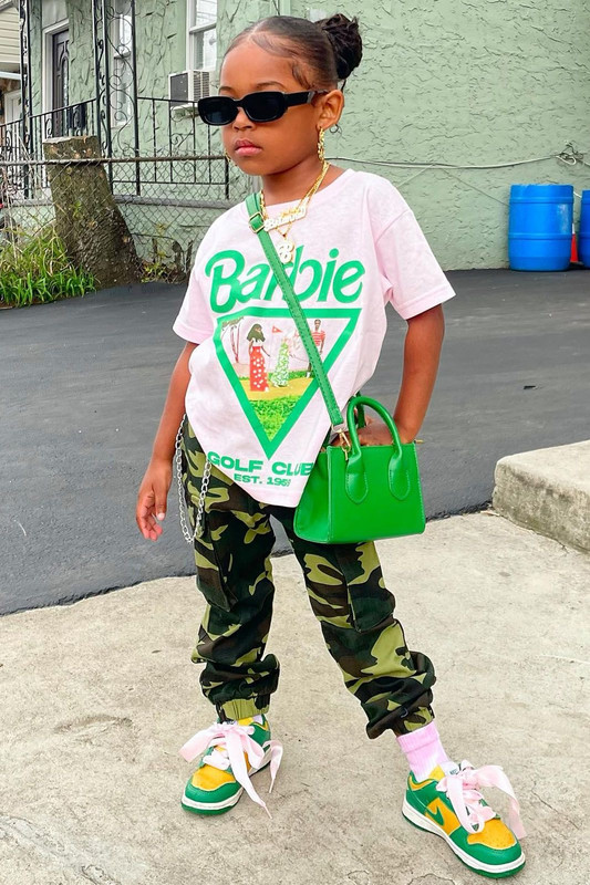 Which of these girls outfits you think is cute and appropriate if you had a daughter to wear?