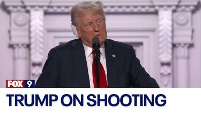 Trump give speech after assassination attempt! Beautiful words?