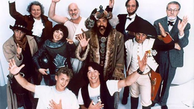 Which character from the Bill and Ted universe would you want to hang out with?