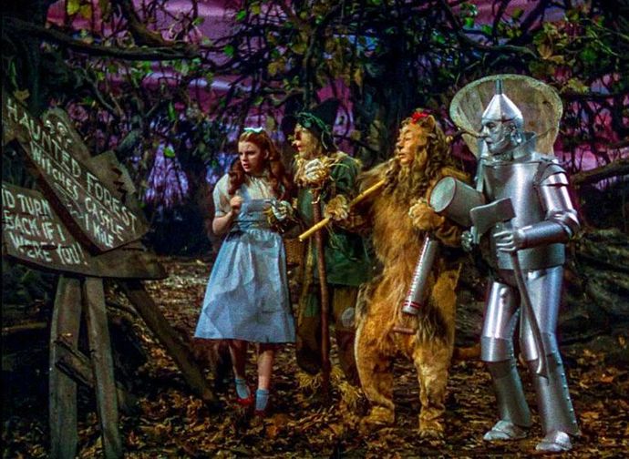 Would y’all go through the haunted forest in The Wizard of Oz? Why or why not?