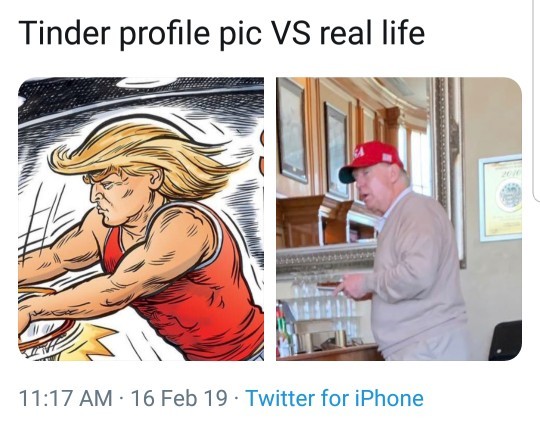 Partially nude picture of Biden and Trump, Appropriate or Not?