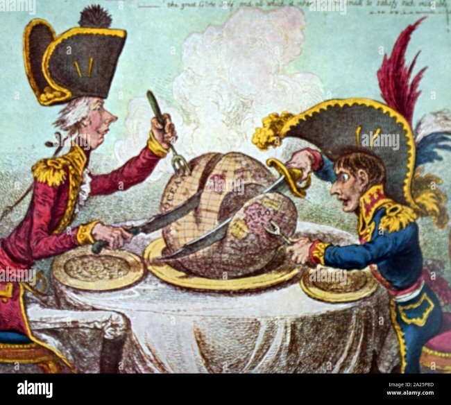 Why do we only blame Napoleon for his conquests and not the UK, which also made conquests over the same period?