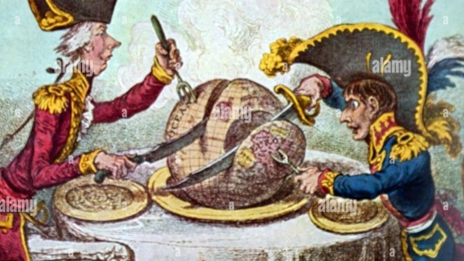 Why do we only blame Napoleon for his conquests and not the UK, which also made conquests over the same period?