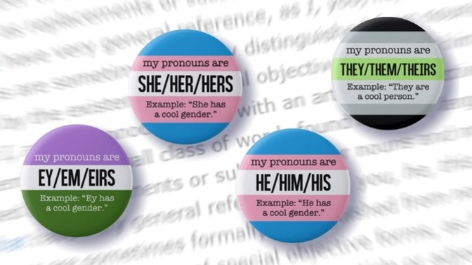 Would it be a good idea to share your pronouns with the person you're dating on the first date?