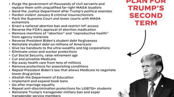 Do you believe Project 2025 will destroy the U. S. A?
