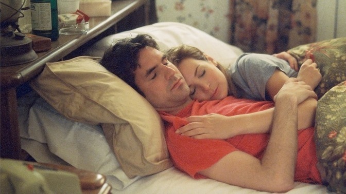 What do you think of a man who hugs you all day long and never touches you?