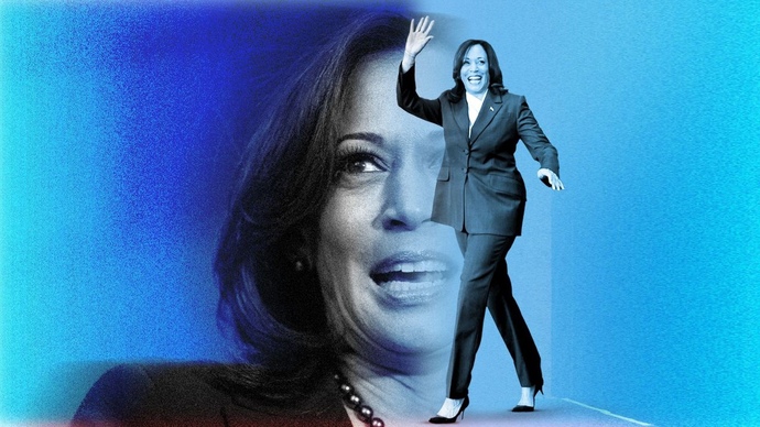 Do you agree with what Kamala Harris has said about Joe Biden dropping out?
