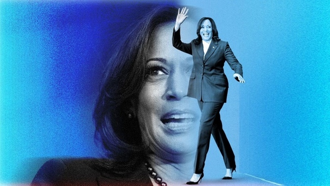 Do you agree with what Kamala Harris has said about Joe Biden dropping out?