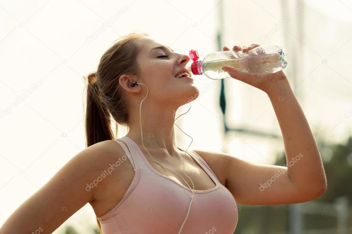Creative ways to help my wife drink more water?