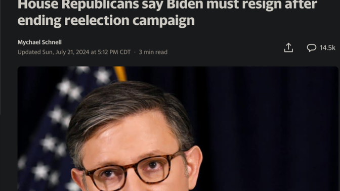 Mmm…agreed! Make Kamala a president now and an incumbent, right?