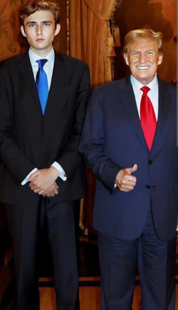 Who else is worried about Baron Trump?
