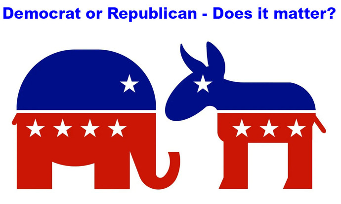 Do you believe it will make much difference whether Trump or a democrat is elected?