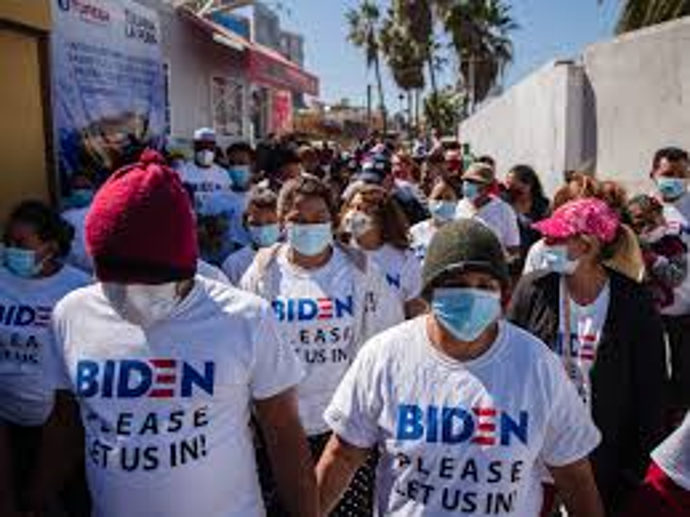 If, hypothetically, illegals could NEVER vote in America, would Biden have not broken immigration laws?