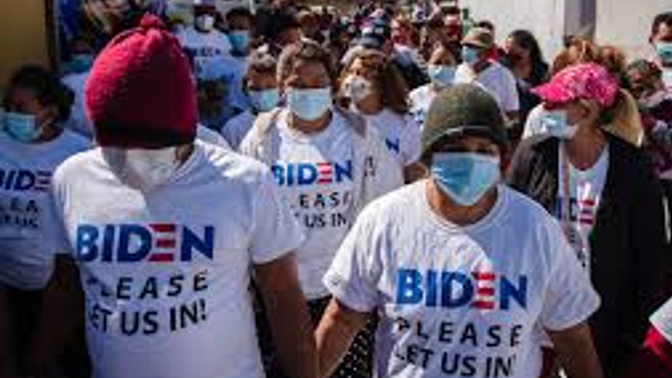 If, hypothetically, illegals could NEVER vote in America, would Biden have not broken immigration laws?
