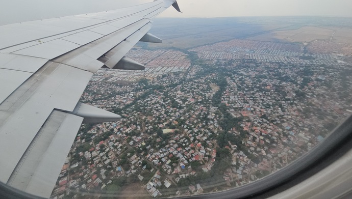When you last take a flight, where from and where to?