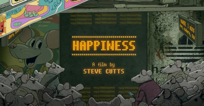 What is your opinion on this videos portrayal of how society views happiness?