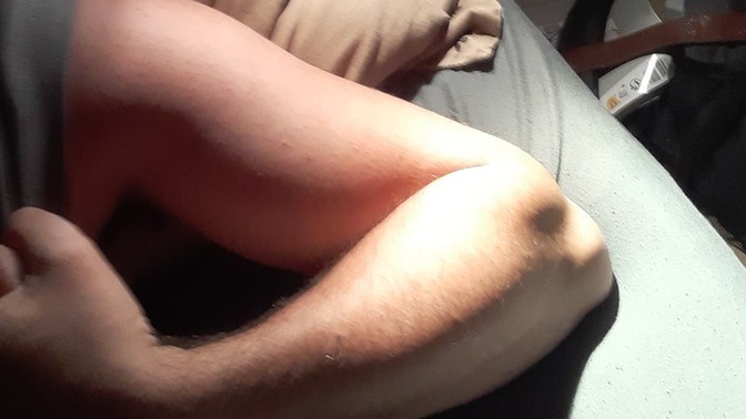 Girls, do you think you could beat me at arm wrestling? Are you competitive?