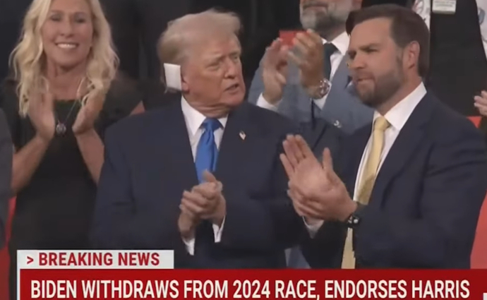 How long will Trump keep the bandage?
