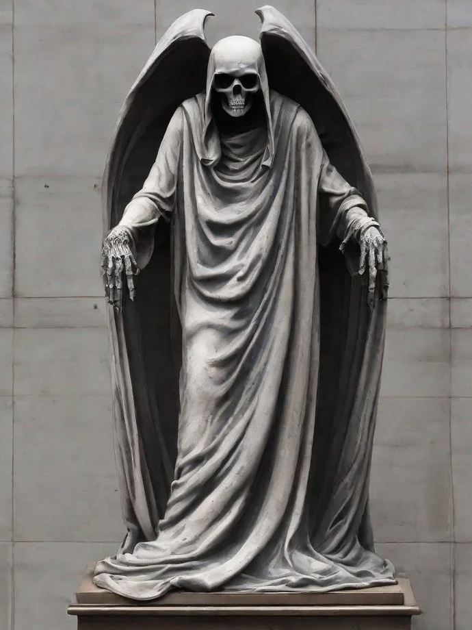 If you have to put a status or a sculpture on your grave, which or who's sculpture will you pick?