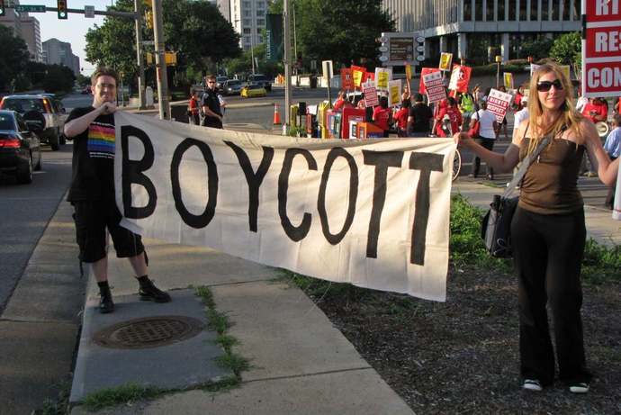 Would you boycott a company if you found out they gave money to a political candidate you didnt support?