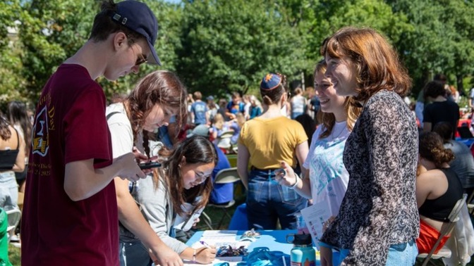 What were some good clubs or activities you got involved with in college?