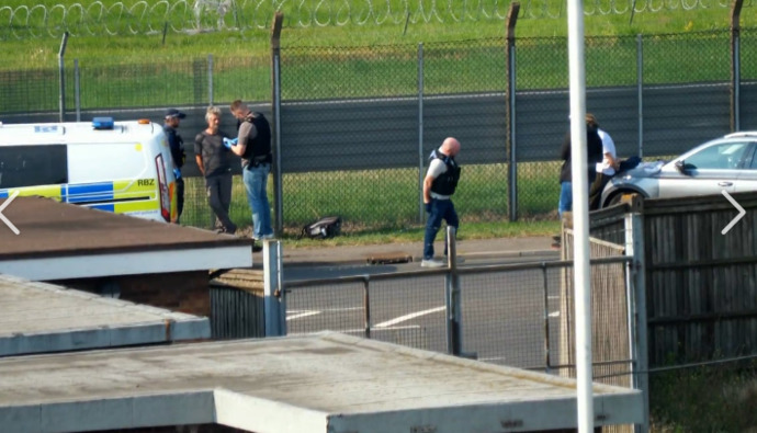 Protesters at Heathrow