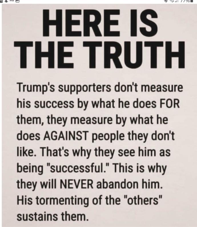 Does this basically explain what Trump Supporters are - do you confirm or deny it?