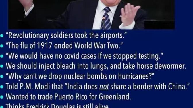 Is he a "Stable Genius" as he claims he is?