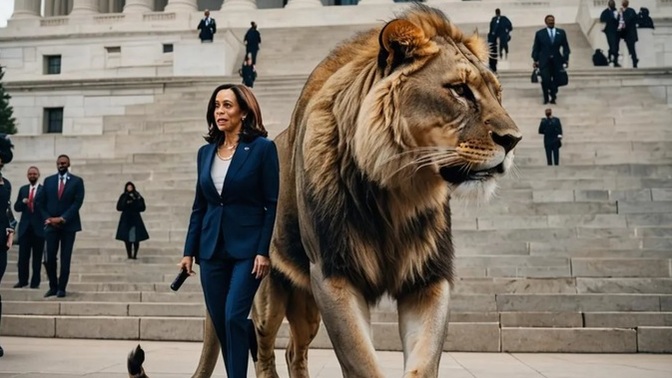 Do you like the nickname Trump just gave Harris: "Lion Kamala"?