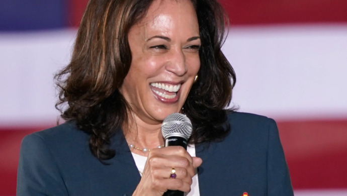 Why is KAMALA HARRIS almost always LAUGHING?