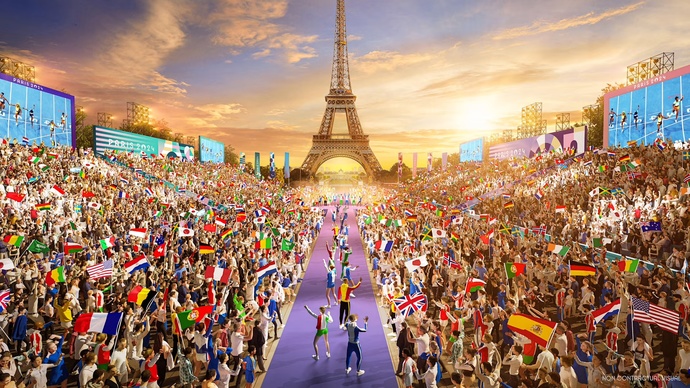 Is anyone from your home town competing in the Paris 24 Olympics?